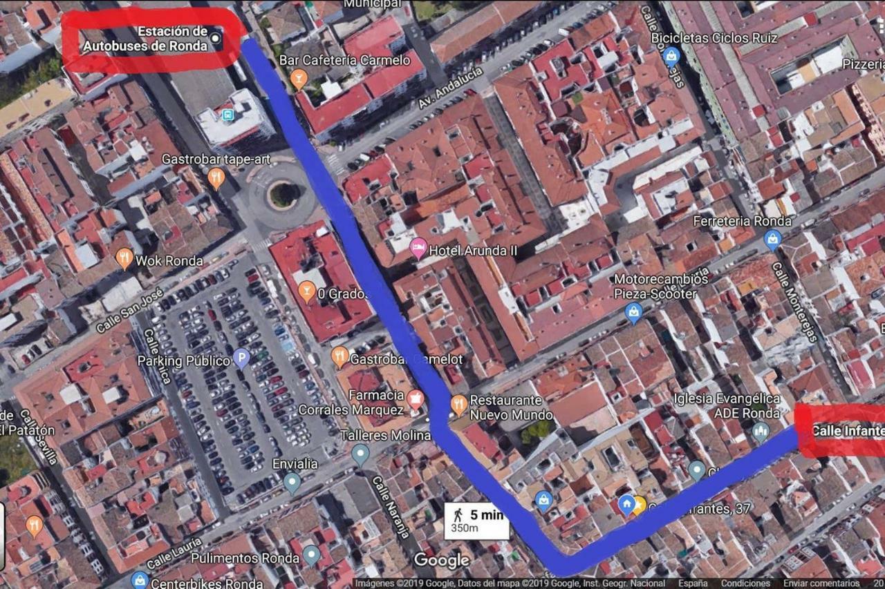 Apartamento cómodo y acogedor en el centro con WiFi Ronda Exterior foto